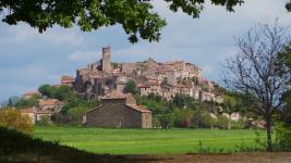 Superbe vue de Cordes sur Ciel depuis le camping.JPG